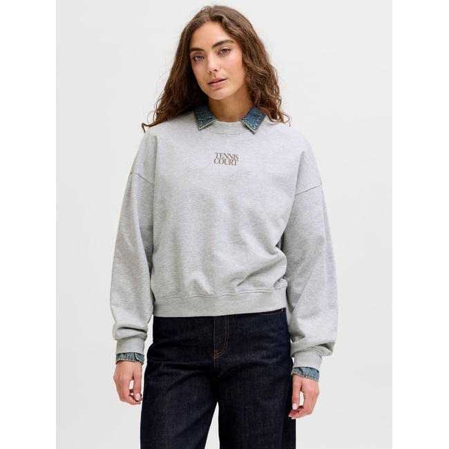 Sweat-Shirt light grey melange 1 <span itemprop=