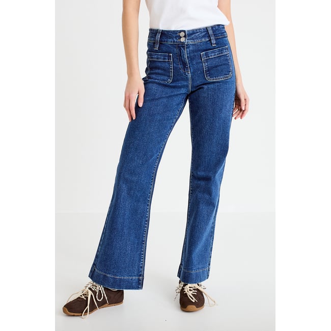 Jean bootcut taille haute - CACHE CACHE