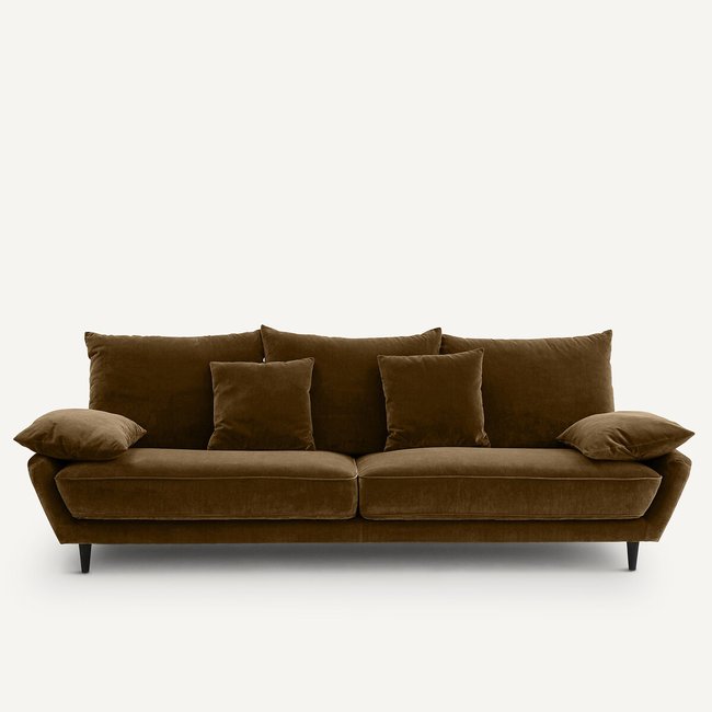 Zetel in fluweel, 5-zit, Lenakine - AM.PM