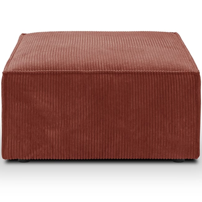 Pouf en velours côtelé - HARPER - HOMIFAB