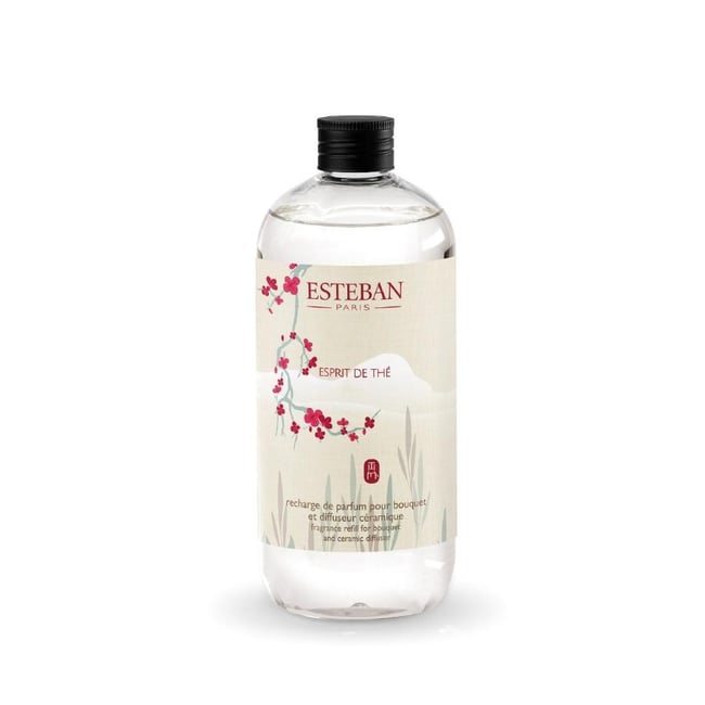 Parfum d'intérieur - Recharge bouquet Esprit de Thé 500ml Couleur transparent <span itemprop=