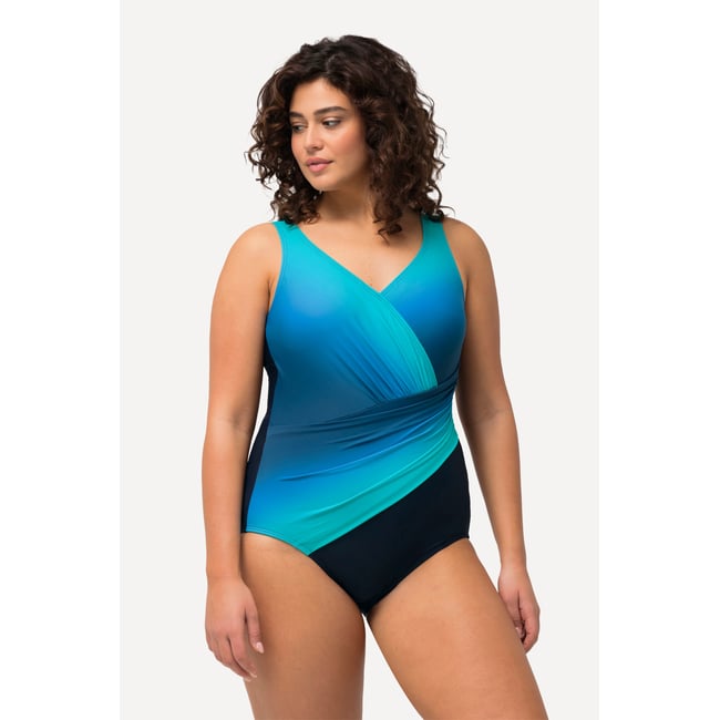 Jupe De Bain Culotte Bikini Ulla Popken Pour Femme - Noir - Taille 46 - 12