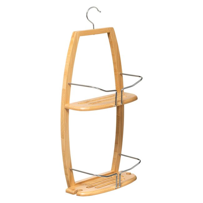 Serviteur de douche 2 niveaux Couleur beige <span itemprop=