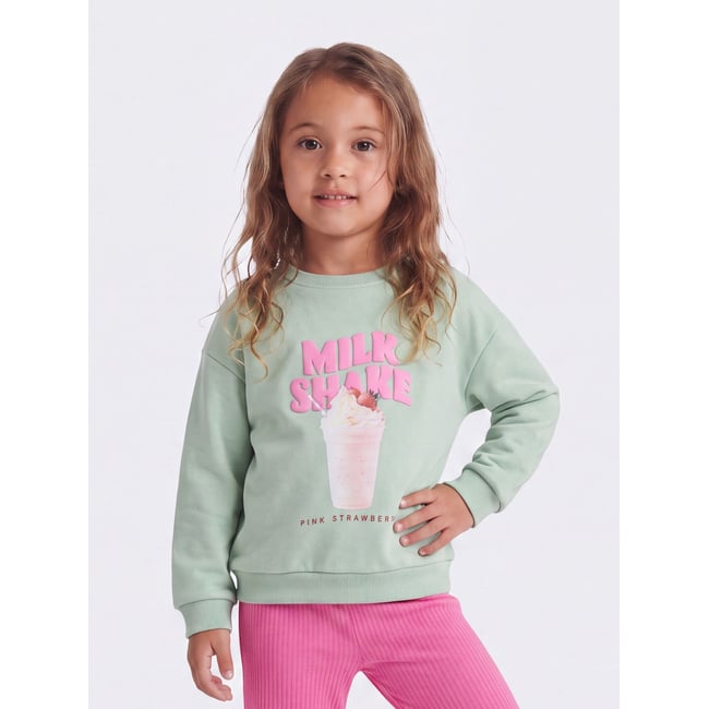 Sweat-Shirt aqua foam <span itemprop=