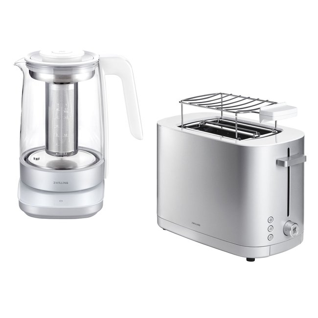 Grille Pain + Théière-Bouilloire ARGENT - ZWILLING