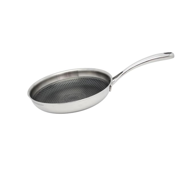 Poêle 28 cm en inox 18/10 RELIEF EVOLUTION inox <span itemprop=