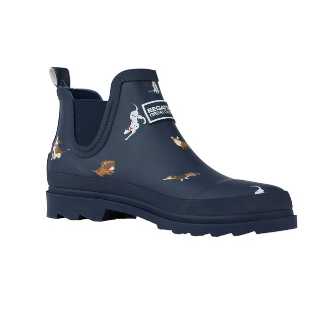 Bottes de pluie HARPER bleu marine <span itemprop=