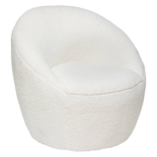 Fauteuil ROMI Couleur blanc <span itemprop=
