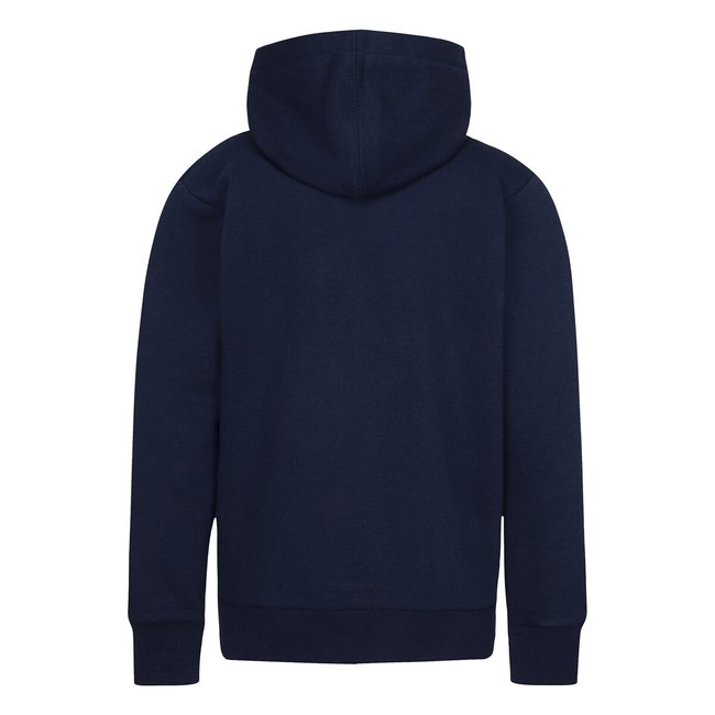 Soft cotton blend hoodie navy blue Converse La Redoute
