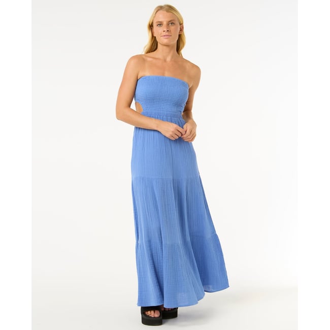 Robe PREMIUM SURF MAXI DRESS bleu <span itemprop=