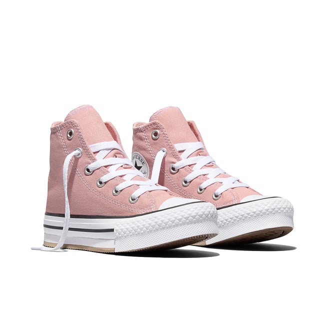 Baskets CHUCK TAYLOR ALL STAR EVA LIFT SEASONAL COLOR rose <span itemprop=