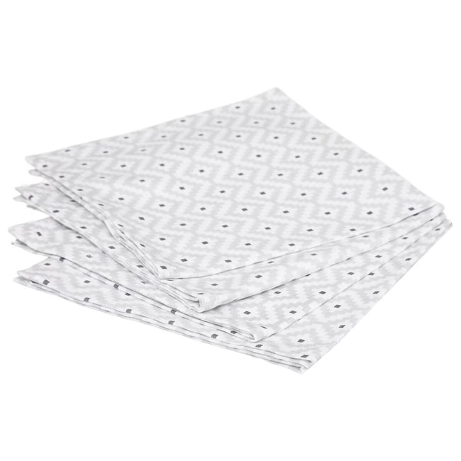 Lot de 4 Serviettes de table Graphique - EDEN