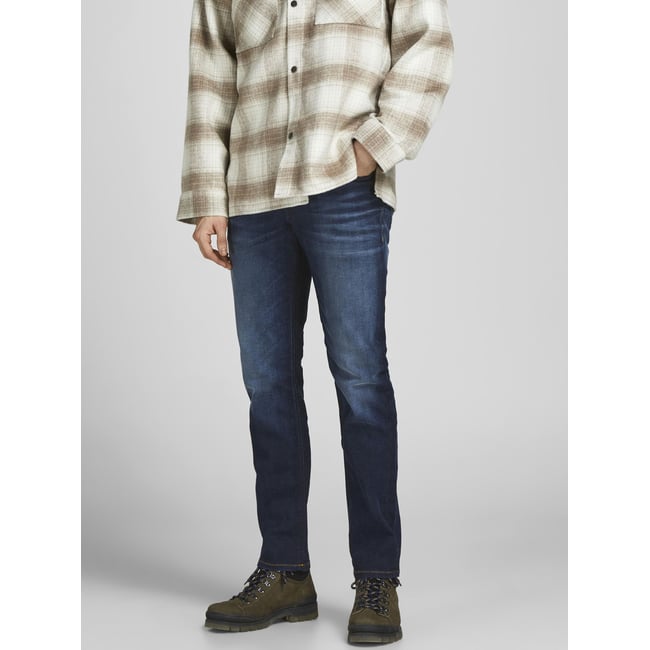 Coupe Regular blue denim <span itemprop=