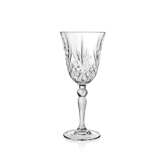 Boite de 6 verres à pied Mélodia 27 cl - MÉLODIA Couleur transparent / cristal <span itemprop=