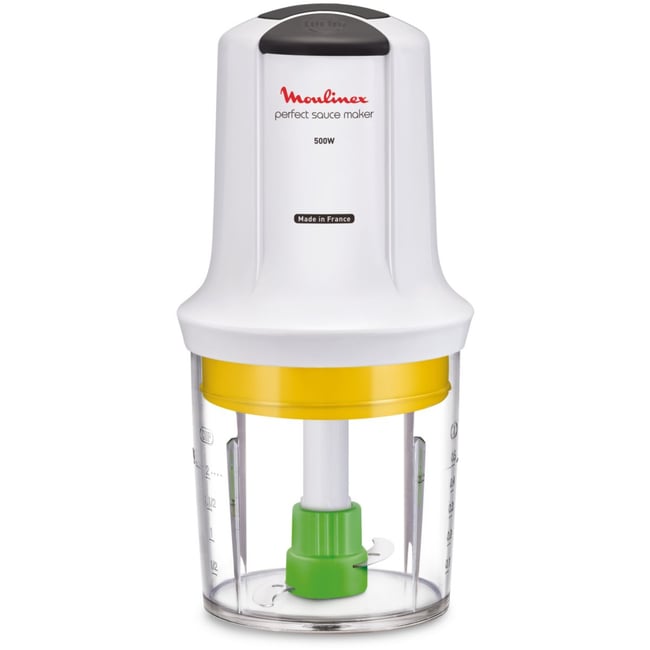 Hachoir Multimoulinette Perfect sauce AT724110 blanc/jaune <span itemprop=