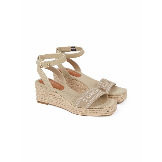 Sandalias con tacón de cuña - TOMMY HILFIGER