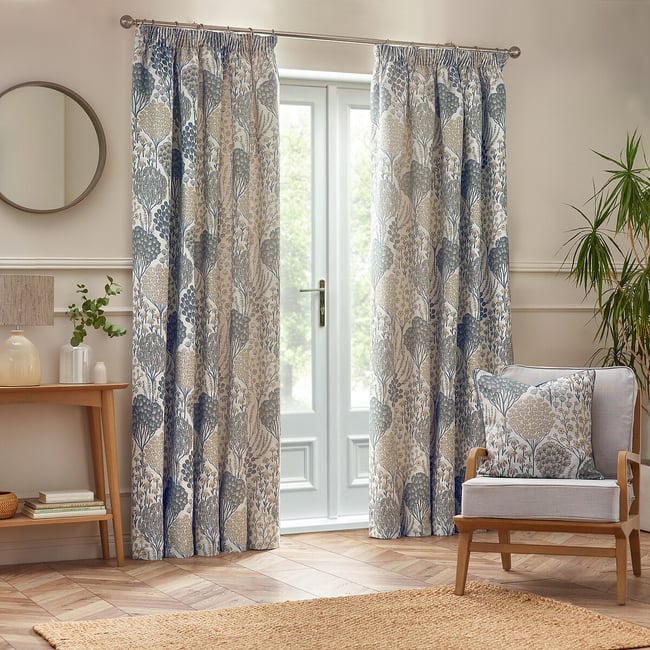 Ophelia Pencil Pleat Curtains - WYLDER