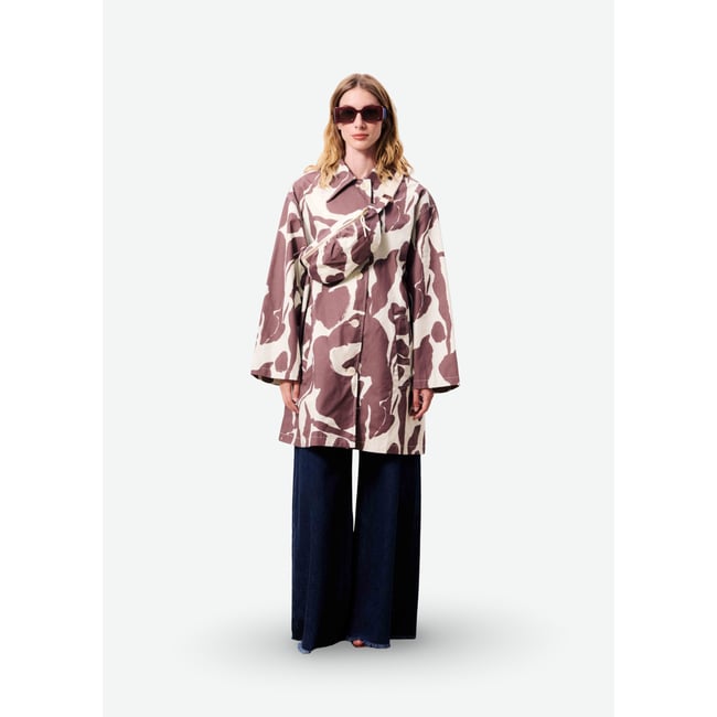 Trench SIRIUS nenufar marron <span itemprop=