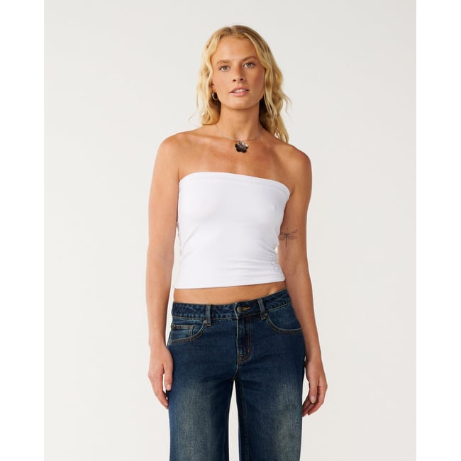 Bustier ARCHIVE SCRIPT white <span itemprop=