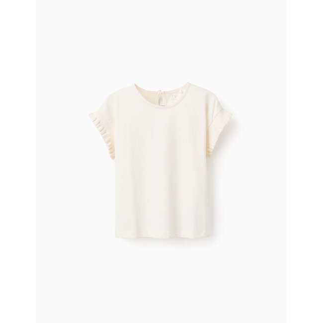 T-shirt de Coton à Manches Kimono - ZIPPY