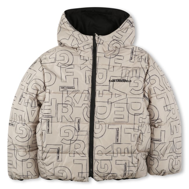 Chemise en duvet réversible avec capuche chanvre <span itemprop=