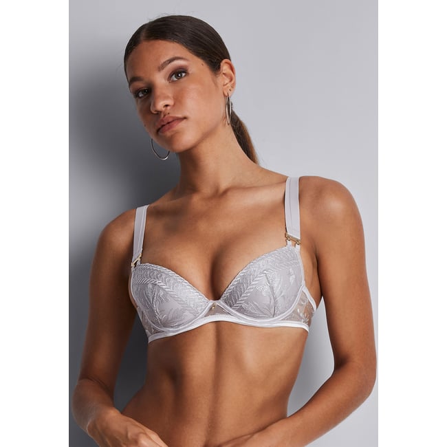 Soutien-gorge push coque Magnetic Spell gris <span itemprop=
