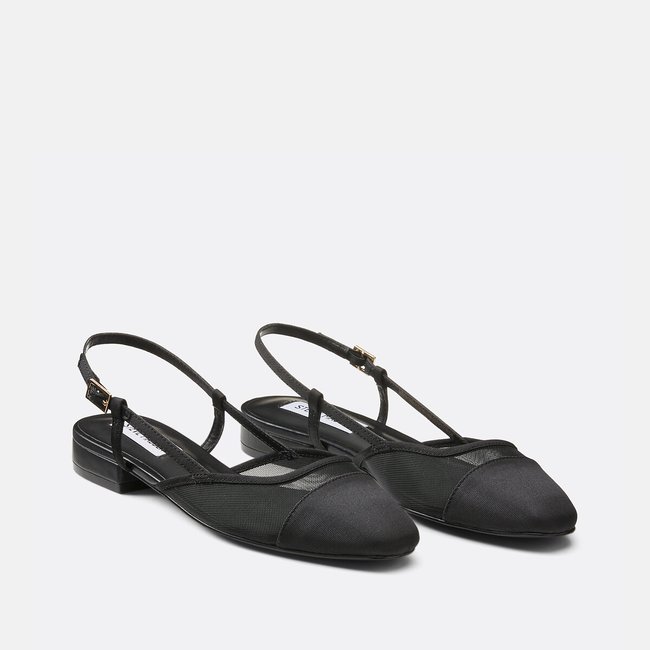 Ballerines slingback Belinda noir <span itemprop=