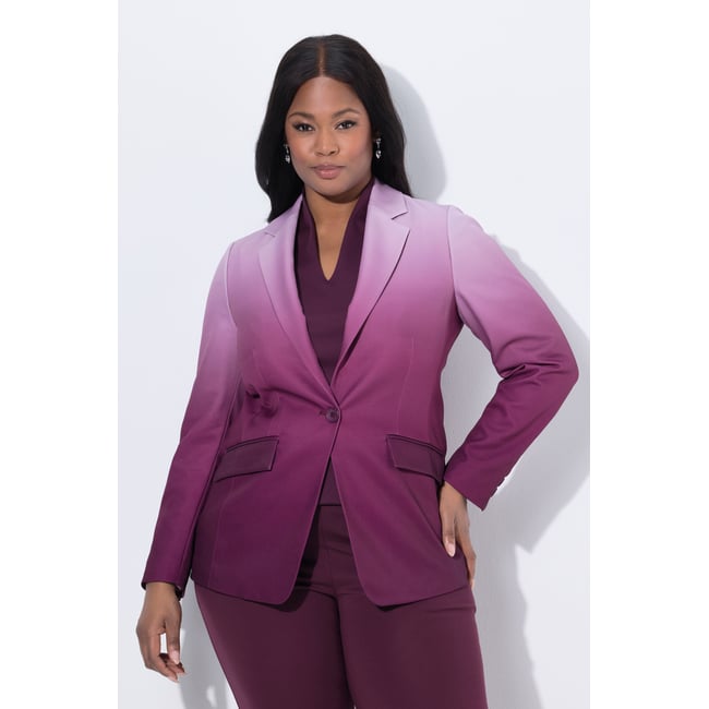 Blazer avec dégradé de couleurs baie <span itemprop=