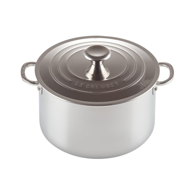 Cocotte ronde haute Signature Inox inox <span itemprop=