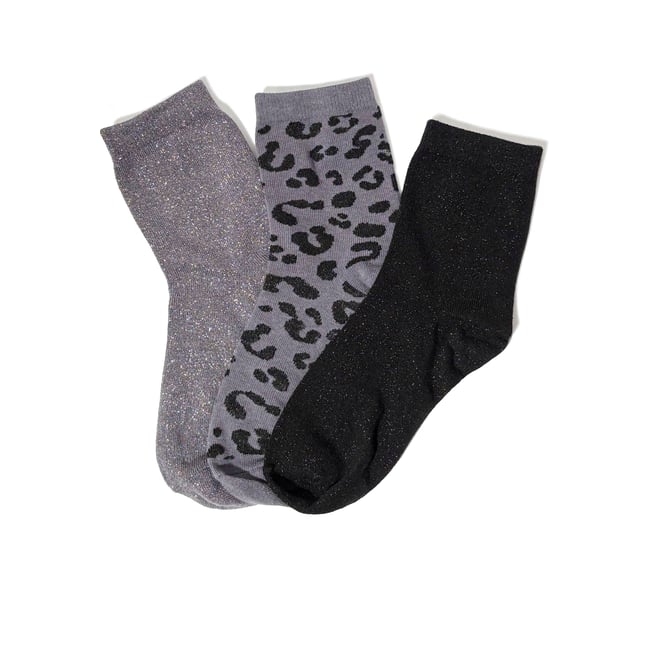 Lot de 3 paires de chaussettes pailletées ANINA - DEELUXE