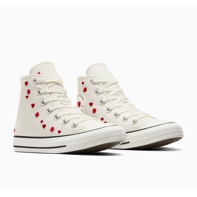 Zapatillas deportivas de San Valentín All Star Hi blanco <span itemprop=