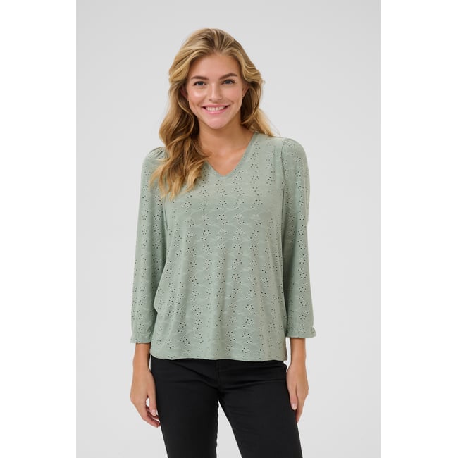 Blouse with long sleeve - KAFFE