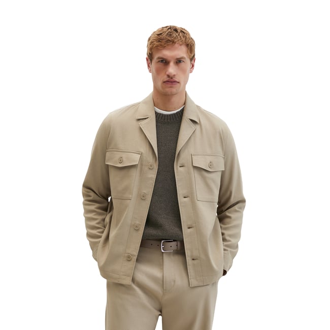 Survêtement régulier en lin fonctionnel doux beige <span itemprop=