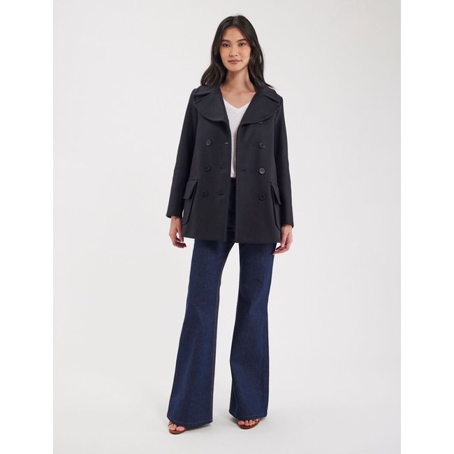 Caban séraphine bleu <span itemprop=