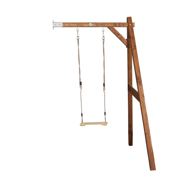 AXI Portique mural en bois Marron 1 balançoire 160x171x207cm - AXI HOUSE