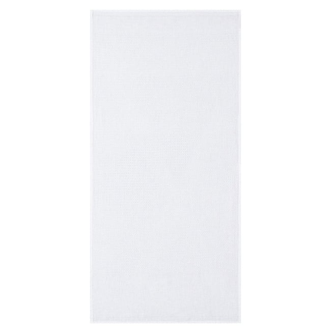 Drap de bain Lula Blanc 90x150 100% lin blanc blanc <span itemprop=