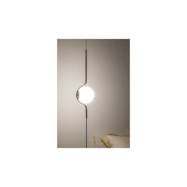 Lampadaire    LEVITA Couleur or dorée <span itemprop=