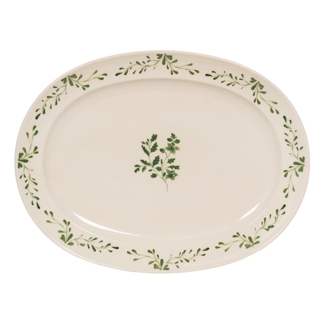 Plat ovale Appoline   42x30 cm - TABLE PASSION