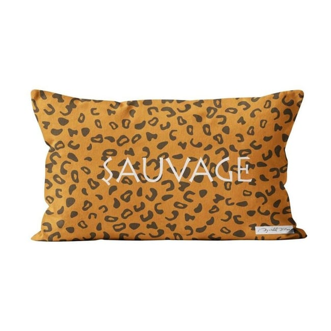 Housse de coussin Sauvage 32x50 v002233 <span itemprop=