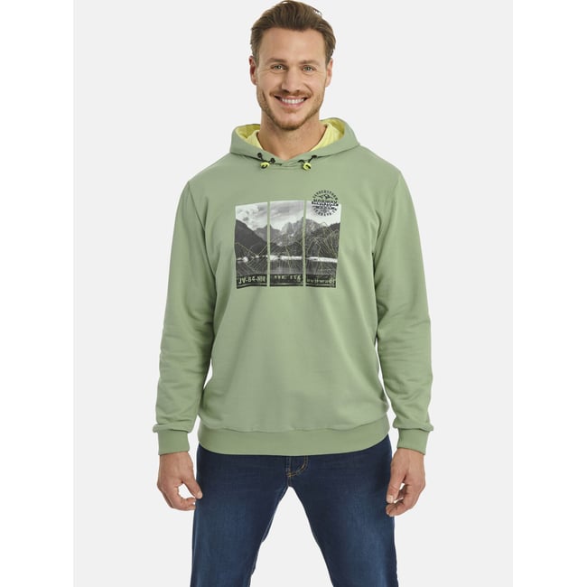 Sweatshirt JIRI vert <span itemprop=