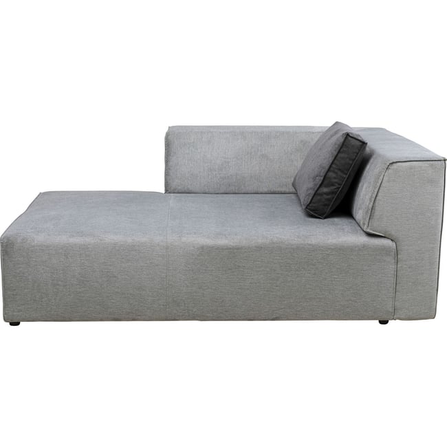 Méridienne gauche d'angle canapé Infinity gris Couleur gris <span itemprop=