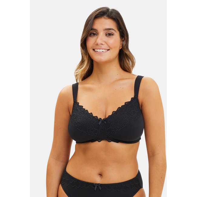 Soutien-gorge post opératoire AVA noir <span itemprop=
