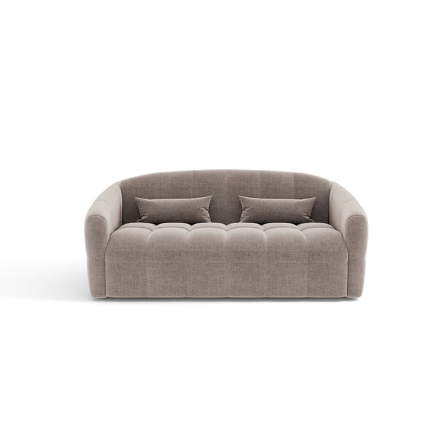 Canapé convertible express 140cm 3 places en velours NORA - SIA HOME