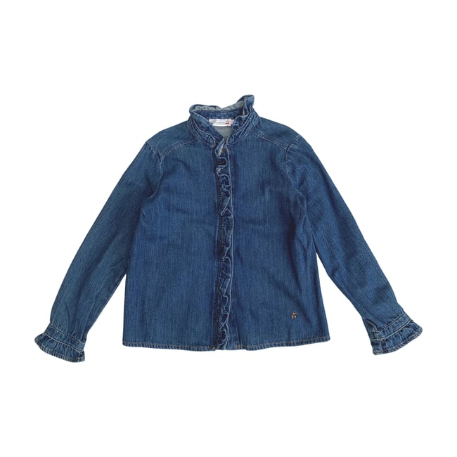 Chemise enfant - Très bon état bleu <span itemprop=