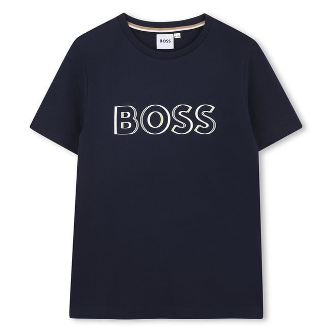 T-shirts à manches courtes bleu cargo <span itemprop=