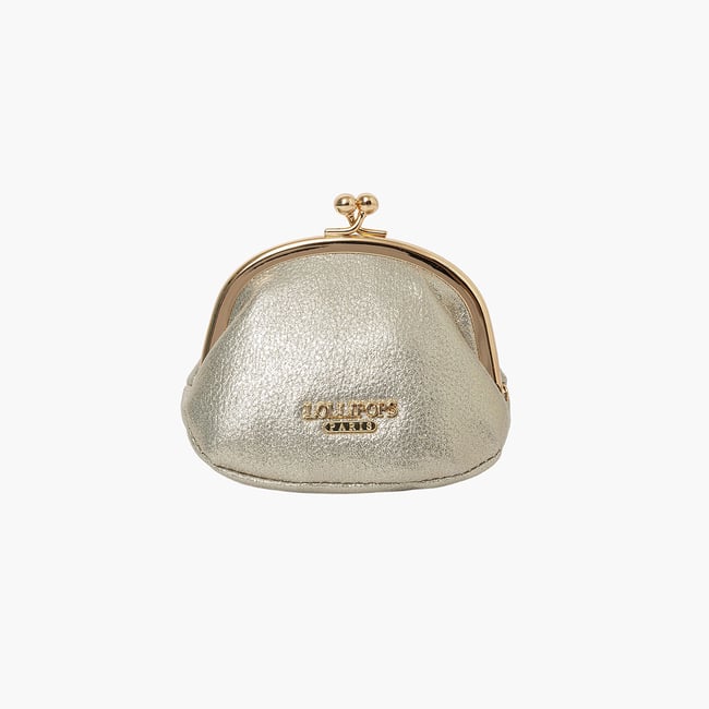 Porte-monnaie  Shania doré <span itemprop=