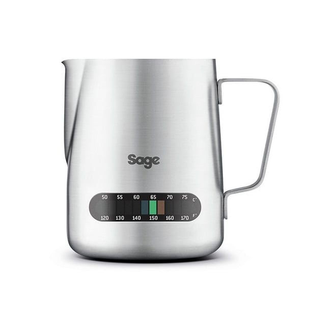 Carafe à lait Pot à Lait the Temp Control Jug argent / métallique <span itemprop=