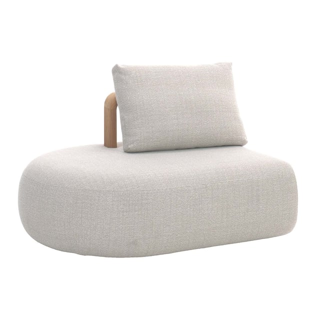 Fauteuil de jardin, MILA beige <span itemprop=