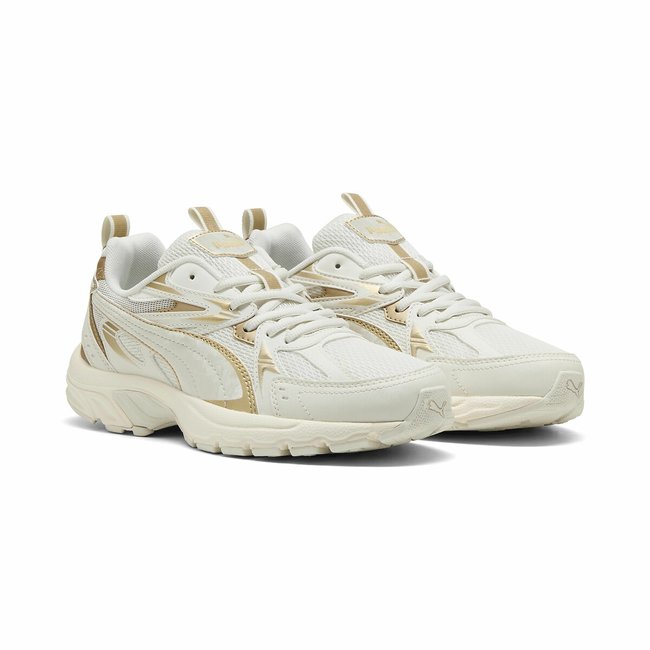 Zapatillas Milenio Tech Day/Night gris/dorado <span itemprop=