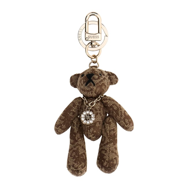 Porte-Clés 4G Teddy beige multi <span itemprop=